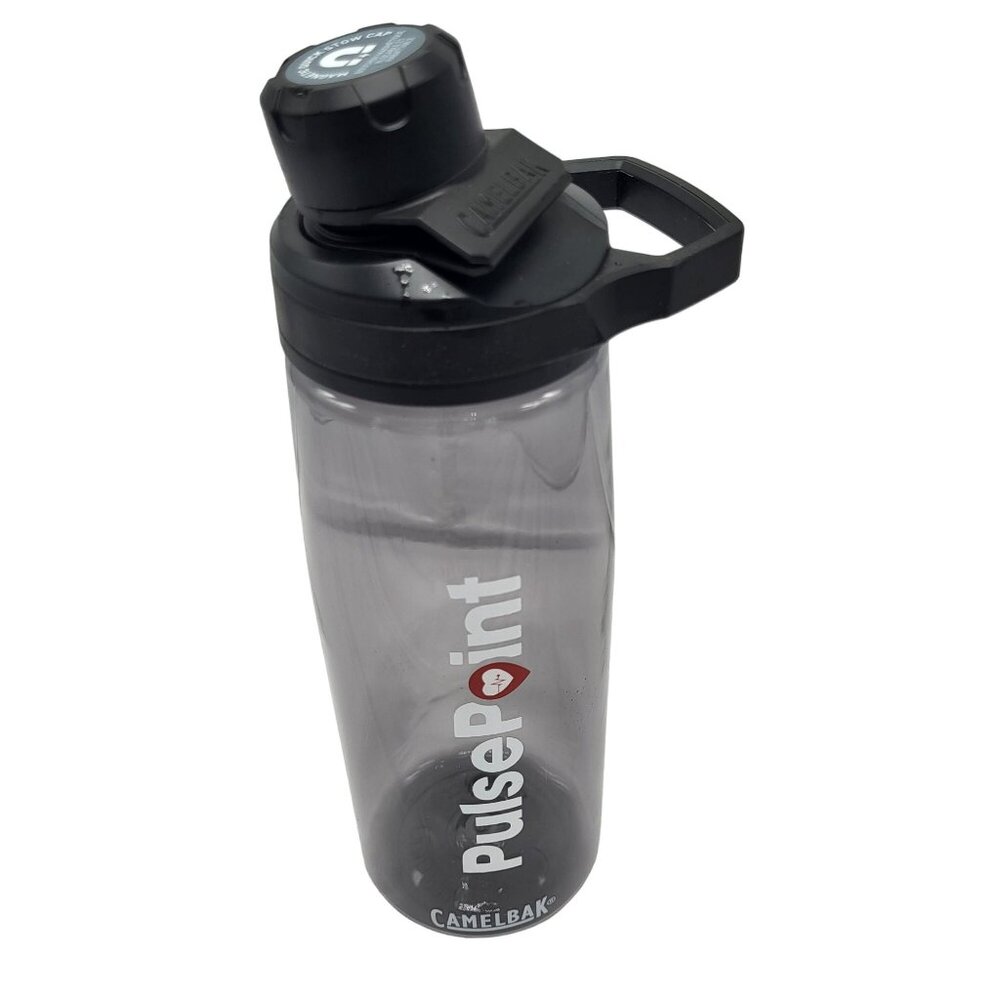 Camelbak Chute Mag 25 Oz Pulse Point Water Bottle Charcoal Black 750 ML Capacity
